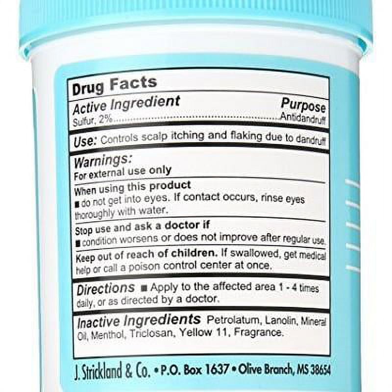 Sulfur8 Medicated Anti Dandruff Hair & Scalp Conditioner Light Formula 4 Oz,Pack of 6