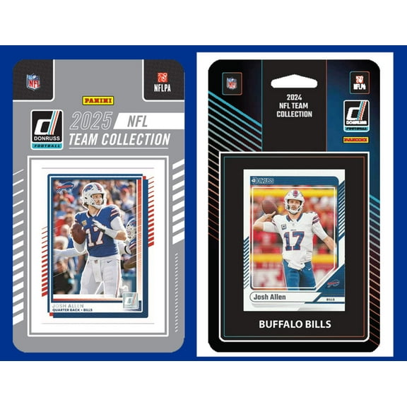 2025 2024 Donruss 2 Factory Sealed Team Sets Buffalo Bills Josh Allen