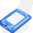 thumbnail image 3 of EeaseCA Aquarium Creative Tank Aquarium Practical Tank Mini Clear Box Fish Tank Turtle Aquarium Platform Tank Turtle Feeder Betta Tank, 3 of 8