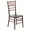 Fruitwood, variant on Bowery Hill 17.75" Country Wood Chiavari Dining Chair in Gold