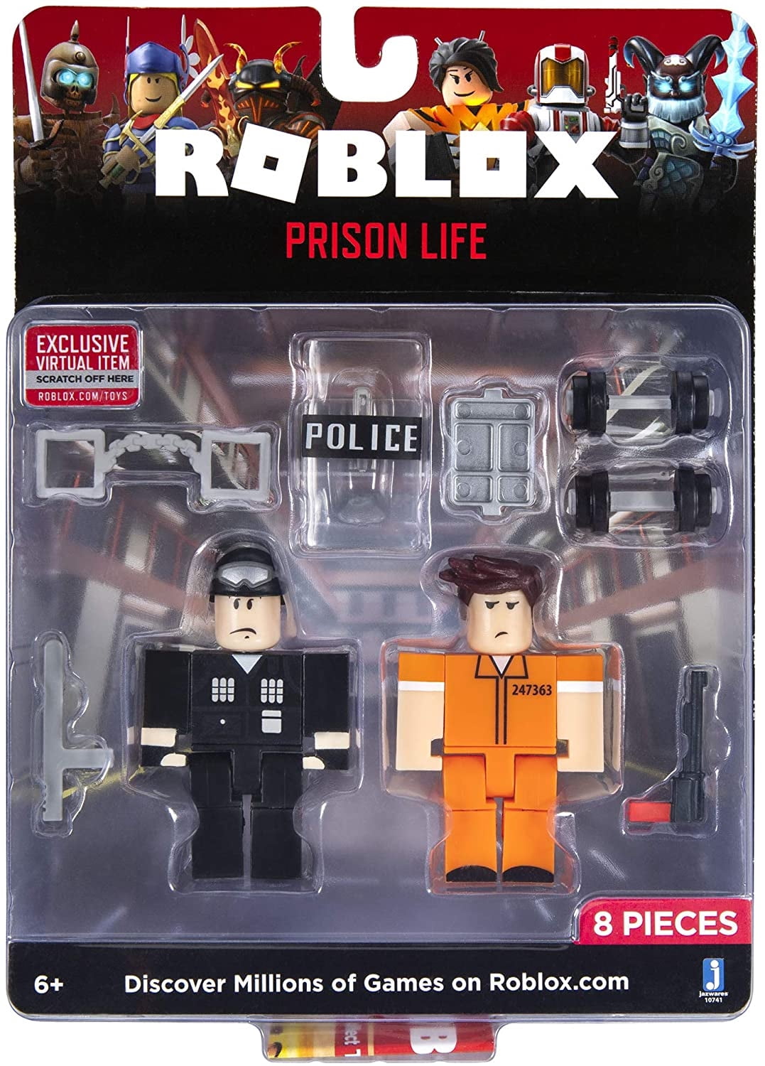 ROBLOX COLECCIÓN DE ACCIONES PAQUETE DE JUEGO DE VIDA EN la