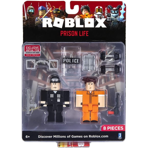 ROBLOX COLECCIÓN DE ACCIONES - PAQUETE DE JUEGO DE VIDA EN la Prisión [Incluye un artículo Roblox Roblox