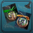 thumbnail image 5 of Bolas de decoración navideña con escoba voladora de bruja, adornos para árbol de Navidad, 5 of 5
