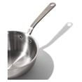 thumbnail image 3 of Drevy Cookware - 2 Quart Stainless Steel Saucier Pan - 5 Ply Stainless Clad - Professional Cookware - Drevy USA - Induction Compatible, 3 of 8