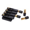 thumbnail image 4 of Bass Tailpiece, Replacement 4 String Bass Bridge High Strength With Screws Wrench For Stringed Instrument For Electric Guitar, 4 of 8