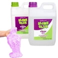 thumbnail image 2 of SCS Direct Maddie Rae's Slime Making Glue, 1/2 Gallon Clear and 1/2 Gallon White, 2 Count, 2 Pack, 2 of 4