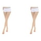 thumbnail image 3 of Qarigey Manténgase abrigado y elegante con estas modernas medias por encima de la rodilla Medias de compresión médicas suaves Color de piel de punta abierta S 2Conjunto, 3 of 6