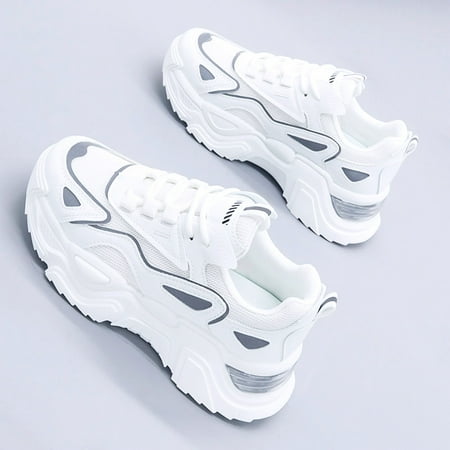 

Thick-soled Daddy Shoes Women‘s 2022 Autumn New Explosion Style All-match Heightening Casual Chunky Sneakers