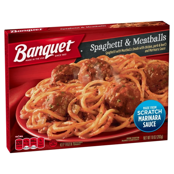 Banquet Spaghetti & Meatballs, 10 oz