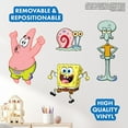 thumbnail image 2 of Spongebob Squarepants Wall Decals - Patrick Star, Squidward, Gary Vinyl Wall Sticker Bedroom Decorations Peel and Stick Room Decor, 2 of 7