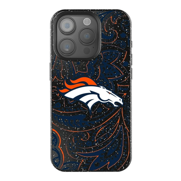 Keyscaper Denver Broncos Paisley Bling iPhone Case