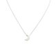 thumbnail image 5 of Collar Simple Oro Plata Color Luna Estrella Cadena Eslabón Colgante Collar para Mujer Charm Joyería Regalos, Juego de 2 Piezas-Plata, Dorado, 5 of 5