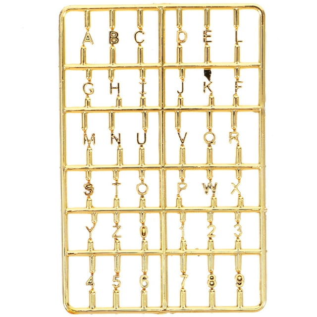Mini House Letter Number Miniature Door Number Tiny House Door Decorative Accessory