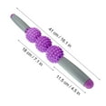 thumbnail image 3 of TOPINCN Yoga Stick Muscle Roller Stick Cellulite Spiky Ball for Back Arms Shoulder Leg, Massage Stick, Muscle Stick, 3 of 7