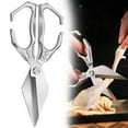 thumbnail image 2 of pdqouc Poultry Shears Kitchen Scissors For With Ergonomic Handle Japanese High Cooking Scissors For Kitchen Chicken Meat Seafood Bone Cutting 4.13 x 9.25 Inch, 2 of 9