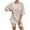 *Beige, variant on VBVC No Boundaries Women's Knit Crewneck 2 Piece Outfits,Womens Short Sleeve Tee Top and Shorts Sets,Ladies Solid Color Tracksuits With Pockets,Green,Size S