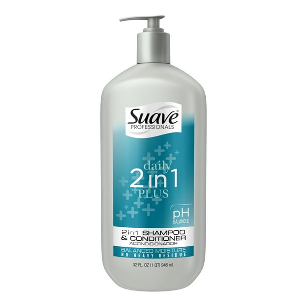 Suave Professionals 32 Fl. Oz. 2-In-1 Plus Daily Shampoo & Conditioner