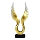thumbnail image 1 of Estatua de alas de águila/ángel Escultura de resina Figura Dapeng Adorno extendido para El 105x3x15cm los 7x3x15cm, 1 of 6