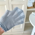 thumbnail image 2 of Fancifize Cotton Short Socks for Women Cute Lettuce Edge Stretch Soft Comfy Breathable Fall Daily Wearing Socks,Blue, 2 of 5