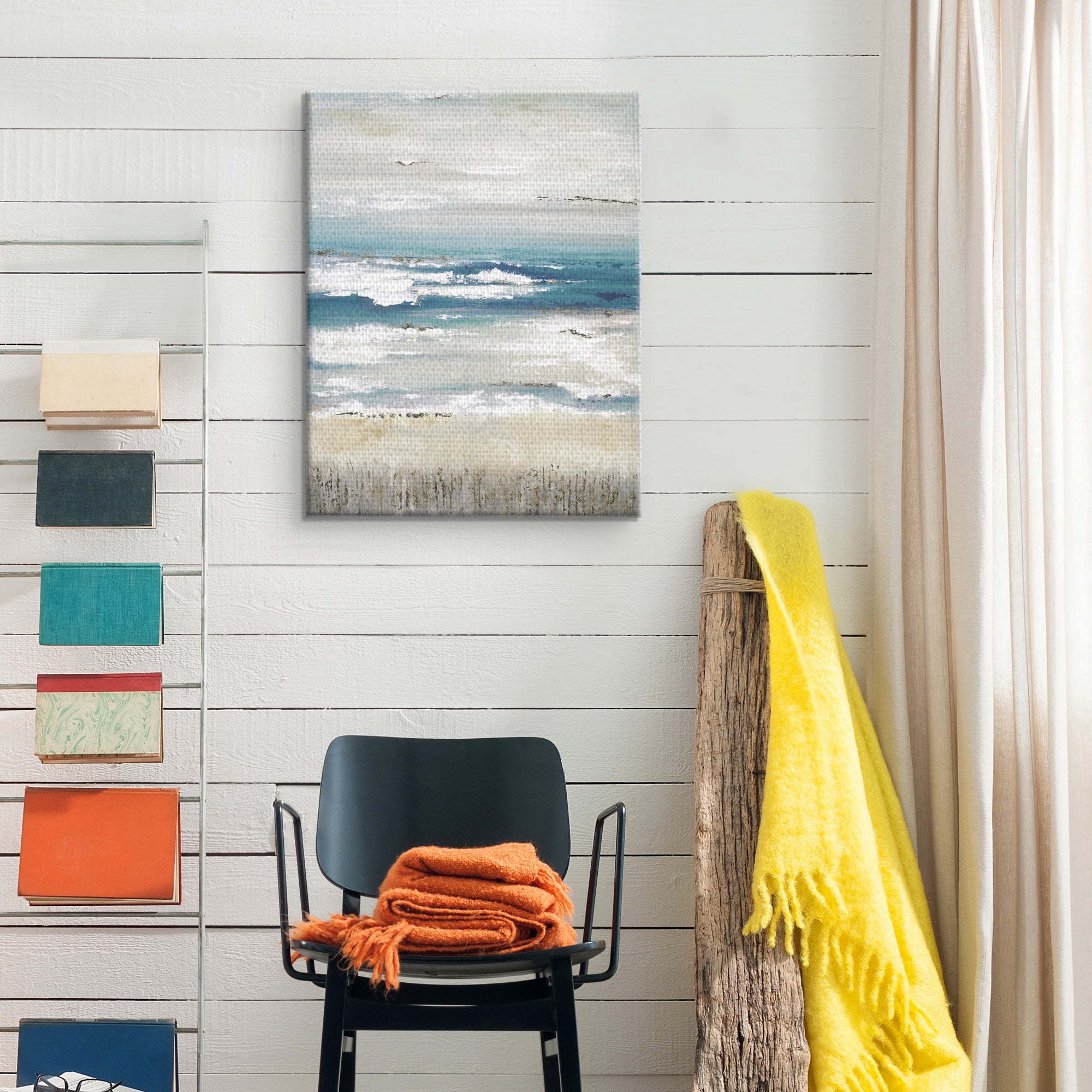 Masterpiece Art Gallery Distant Horizon Light On The Coast By Tava Studios Canvas Art Print 22" x 28"