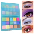 thumbnail image 1 of SIfdSeng Neon Eye Shadow Makeup 15 Color High Pigment Rainbow Eye Shadow Makeup Tray Gift Colorful Powder Long Lasting Waterproof Eye Shadow Blue Eyeshadow Crayon, 1 of 8