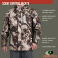 thumbnail image 5 of Mossy Oak Men's Scent Control Jacket, Mossy Oak Terra Gilla, Size Large, 5 of 7