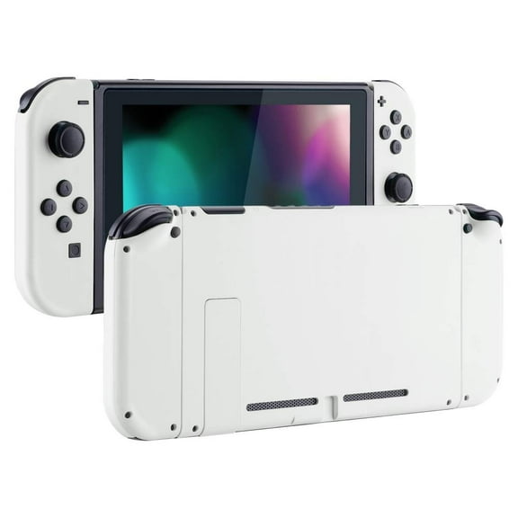 eXtremeRate White Backplate Housing w/Full Set Buttons Replacement Shell Case for Nintendo Switch