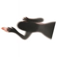 thumbnail image 2 of Pegatinas de pared de Halloween, silueta de fantasma femenino, pegatinas de ventana de Halloween, pegatinas de decoración de pared de terror con ambiente festivo, 2 of 6