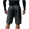 thumbnail image 4 of Jjayotai Men's George Shorts with Stretch Waist, Men's Fashion Summer Solid Color Elastic Waist Drawstring Casual Shorts with Pocket, Mens Running Shorts, 4 of 4