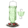 thumbnail image 2 of PALIFEUR Bird Feeders for Outdoors Hanging, Glass Hummingbird Feeder for Outdoors Hanging, Bird Feeder Wild Birds Feeder, Birdfeeders Outside Hanging, Wild Feeders for Garden, 2 of 7
