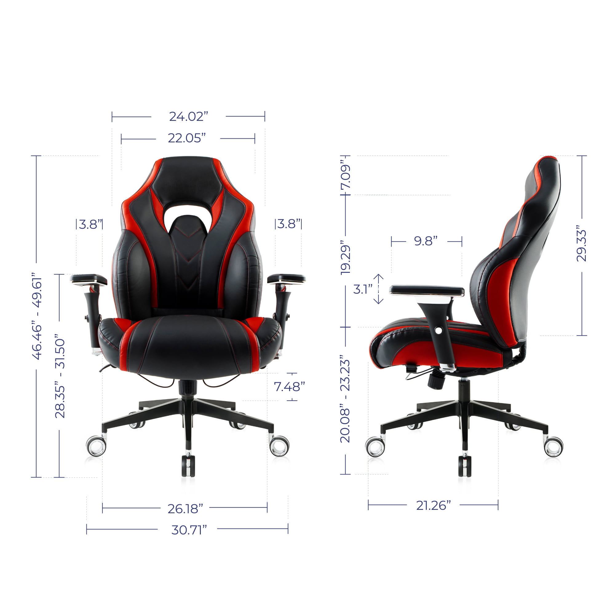 TITANO Cobra Gaming Stuhl - Ergonomischer Bürostuhl mit