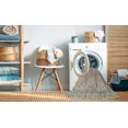 thumbnail image 2 of Ahgly Company Machine Washable Indoor Rectangle Contemporary Bullet Shell Brown Area Rugs, 4' x 6', 2 of 7