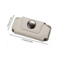 thumbnail image 4 of Sunglass Holder For Car  Car Sunglass Holder Leather Automotive Eyeglasses Holder Protective Box Clip Eyewear Hard Shell Storage Organizer Accessories With Magnetic Closure gorgeous, 4 of 4
