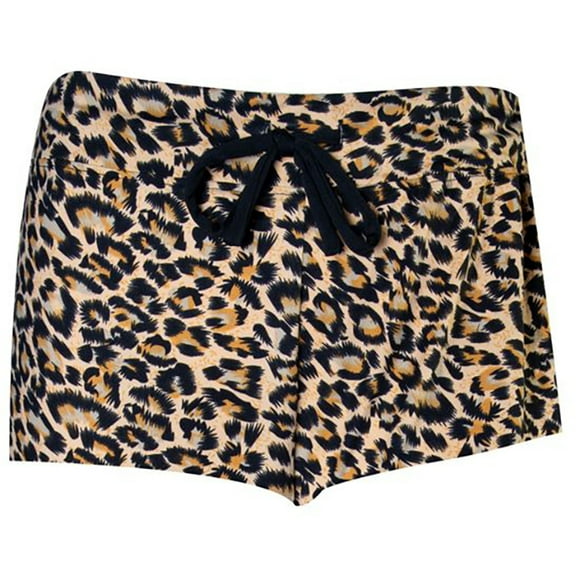 Amanda Blu Medium Leopard Pajama Shorts