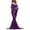 Purple, variant on AKAFMK Summer Maternity Clothes,Maternity Dresses,Ladies Fashion Mesh Lace Long Sleeve Photography Mopping Long Dress