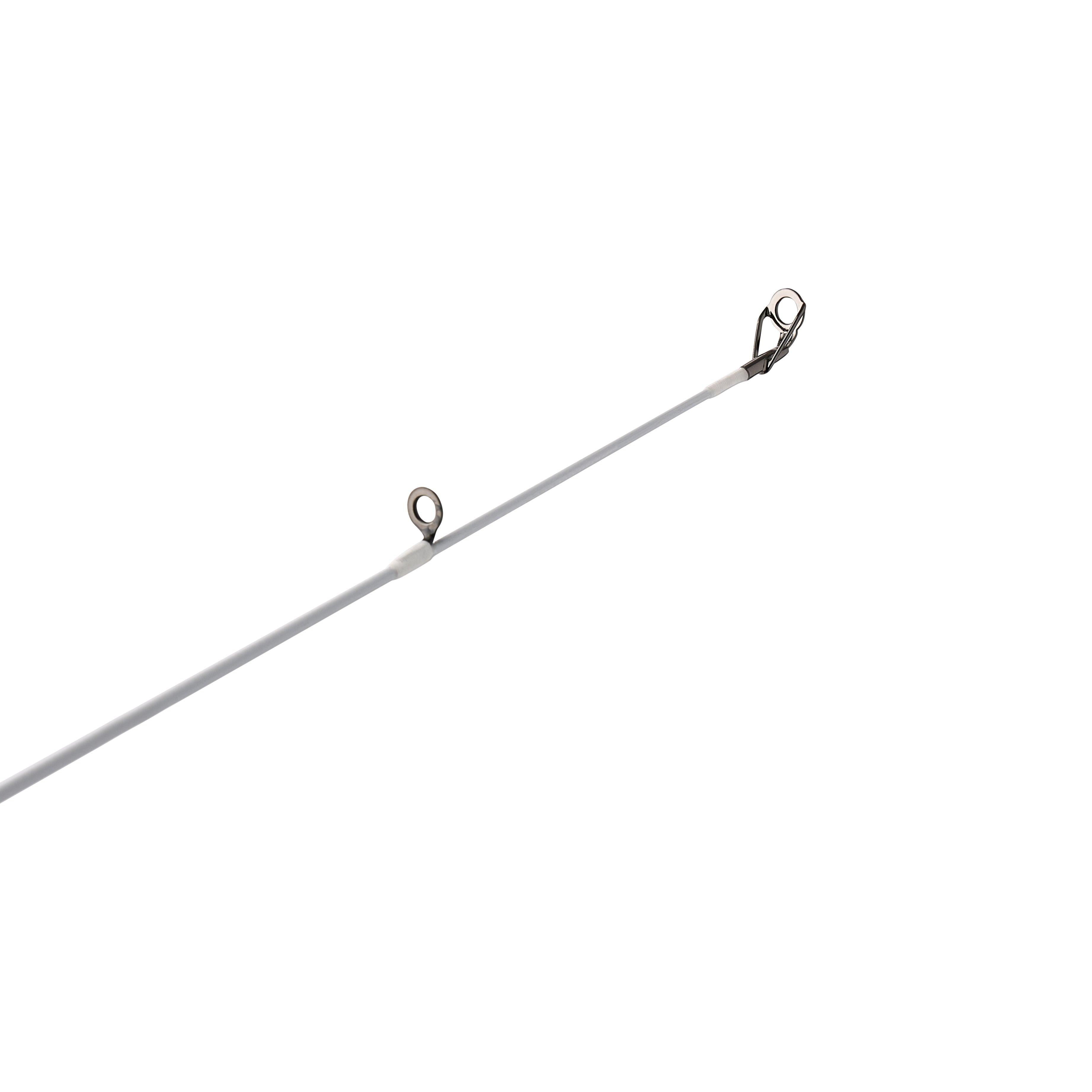 Abu Garcia Prime Baitcast Combo, 7' Medium Heavy, White, Left-Handed