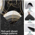 thumbnail image 3 of Black White Marble Gold Line Pattern Kitchen Rugs Sets Of 3,Kitchen Runner Rugs Non Skid Washable,Decorative Kitchen Floor Mats for Kitchen,Sink,Laundry,17"x30"+ 17"x47" + 17"x59", 3 of 6