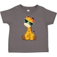 thumbnail image 3 of Inktastic Cute Giraffe, Giraffe with Sunglasses, Cute Animal Boys or Girls Toddler T-Shirt, 3 of 5