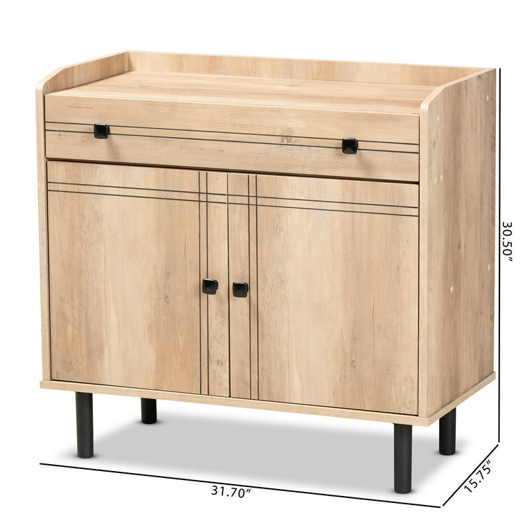 Bamboo[ACRYLIC DOOR]Cupboard Kitchen Cookware Tableware Storage