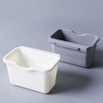 thumbnail image 3 of Luxshiny 2Ud Caja De Almacenamiento Para Cocina Montaje En Puerta Material Plástico Oscuro, 3 of 8