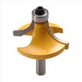 thumbnail image 2 of 8mm Shank Handle Diameter 44mm Fillet Cutter Woodworking Milling Cutter Chamfering Cutter Arc Cutter Edge Trimmer Head,1X Woodworking milling cutter, 2 of 8