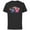 Black, variant on Disney Stitch and Angel Living the Dream - Short Sleeve Cotton T-Shirt for Adults - Customized-Black