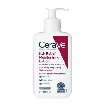 CeraVe Itch  Moisturizing Cream for Dry and Itchy Skin, 8 fl oz