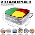 thumbnail image 2 of Ineetatu Bolsas de almacenamiento transparentes con cremallera, capacidad extra grande de 75 L, armario, organizador de almacenamiento debajo de la cama para ropa, ropa de cama, edredón, juguetes, alm, 2 of 5