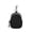 Black, variant on Sunyuer Pacifier Holder Case with Clip and Pouch Cover, Pacifier CharmPod with Clasp for Mom Bag