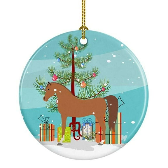 Arabian Horse Christmas Ceramic Ornament