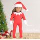 thumbnail image 4 of Sweet Dolly Ropa para muñecas navideñas de 18 pulgadas, disfraz de elfo navideño de 18 pulgadas, trajes de ayudante de Papá Noel para muñecas de 18 pulgadas (muñecas no incluidas), 4 of 5