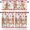 Red Brown, variant on Christmas Gingerbread 3 Pieces Kitchen Curtains Valances Set Red Short Curtain Rod Pocket Window Curtain Window Treatment Tiers Valances (Single Panel 54"x18",2 Tiers 27.5"x36")