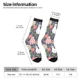 thumbnail image 2 of Balery Llamas Calcetas Largas con Estampado para Hombre y Mujer – Suaves y Transpirables, Talla Única (US 5-11), 2 of 6