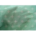 thumbnail image 4 of oneOone Cotton Silk Fabric Plus Sign Kasuri Print Fabric BTY 42 Inch Wide, 4 of 4